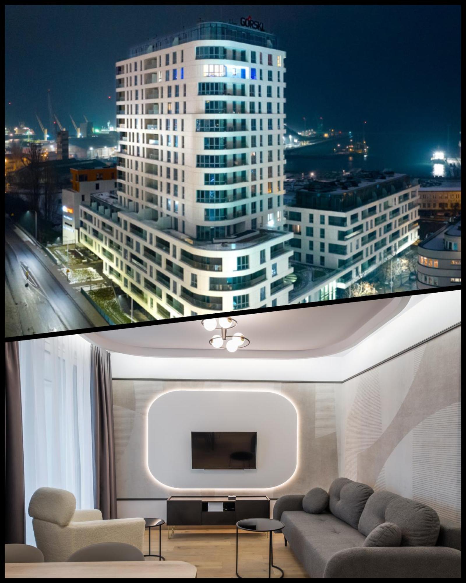 Aperto Apartament Gdynia Centrum 10 Pietro エクステリア 写真