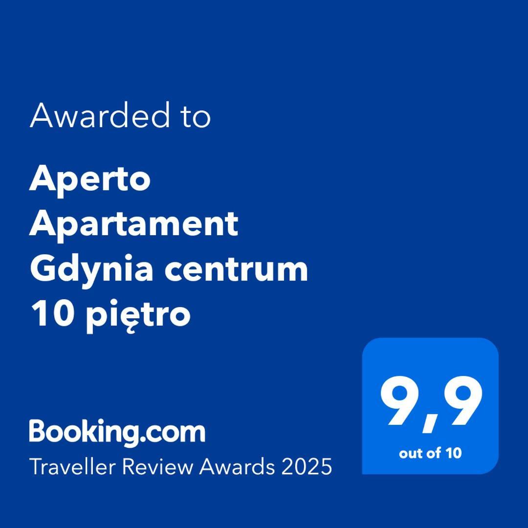 Aperto Apartament Gdynia Centrum 10 Pietro エクステリア 写真